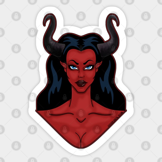 SEXY DEVIL Sticker by VixxxenDigitalDesign